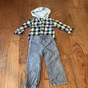 SALE Toddler boy fall/ winter coordinating outfit 18-24